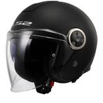 LS2 OF620 Classy Solid Mat Zwart Jethelm, Motoren, Verzenden, Jethelm, XXL, Nieuw met kaartje