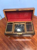 Theekistje / doosje - Kristal, Antiek en Kunst