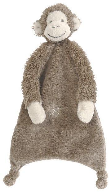 Happy Horse Monkey Mickey Bruin Knuffeldoekje, Kinderen en Baby's, Speelgoed | Knuffels en Pluche, Nieuw, Verzenden
