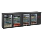 Diamond Barkoelkast | BOTTLES EVO | 620L | Zwart | +2°C/+8°C, Witgoed en Apparatuur, Koelkasten en IJskasten, Ophalen of Verzenden