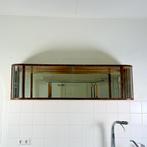 Art deco hangvitrine “Sarah” met glazen schap, 100 tot 150 cm, Ophalen of Verzenden, Zo goed als nieuw, Met plank(en)