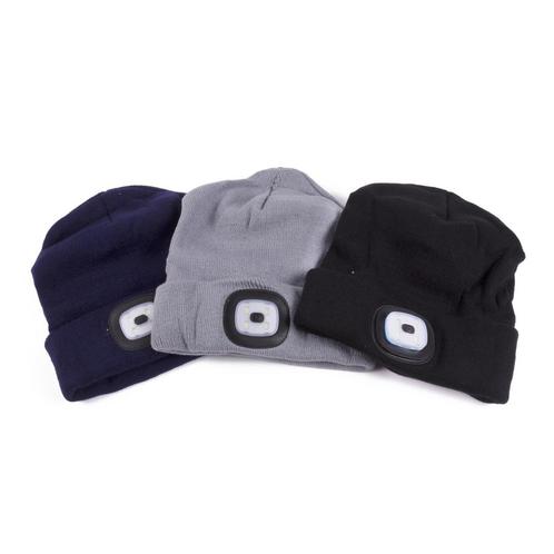 Benson Warme muts met LED-verlichting - Veiligheid en sti..., Kleding | Heren, Mutsen, Sjaals en Handschoenen, Nieuw, Ophalen of Verzenden