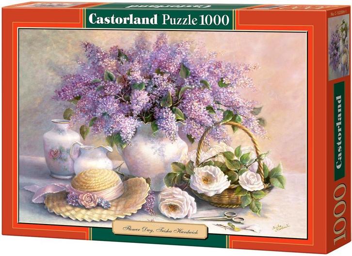 Flower Day, Trisha Hardwick Puzzel (1000 stukjes) |, Hobby en Vrije tijd, Denksport en Puzzels, Nieuw, Verzenden