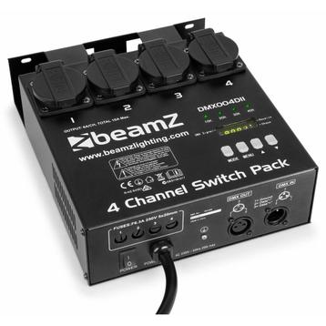 BeamZ DMX004DII DMX Controller 4 Kanaals switchpack beschikbaar voor biedingen