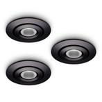 Ledisons LED-inbouwspot Piccolo 1W set 3 stuks zwart, Nieuw