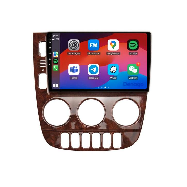 Mercedes ML CarPlay autoradio 1999 t/m 2004 Denago DNG-A104, Auto diversen, Autoradio's, Ophalen of Verzenden