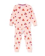 HEMA Kinderpyjama velours kers roze, Verzenden, Nieuw