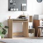 vidaXL Bureau Sonoma Eiken 106x40x88,5 cm Gelaagd Hout, Verzenden, Nieuw