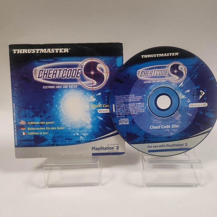 Thrustmaster Cheat Code Disc Playstation 2, Spelcomputers en Games, Games | Sony PlayStation 2, Ophalen of Verzenden