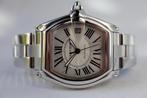 Horloge Cartier Roadster ref. 2510 Watch + Service Papers, Overige merken, Staal, Staal, Polshorloge