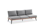 Niehoff Serra 3-zitsbank inclusief kussens - Zwart, Tuin en Terras, Tuinmeubel-accessoires, Ophalen of Verzenden, Nieuw