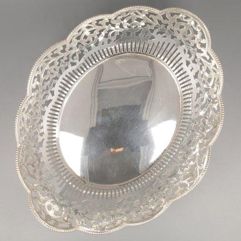 D.J. Aubert - Broodmand - .835 zilver, Antiek en Kunst, Antiek | Goud en Zilver
