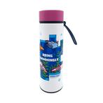 Thermosfles Minecraft Axolotl Lush Cave - RVS - Thermometer, Huis en Inrichting, Ophalen of Verzenden, Nieuw