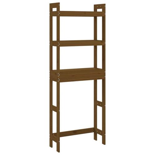 Honingbruin Toiletrek - Massief Grenen | Retourdeal -47%, Huis en Inrichting, Badkamer | Badkamermeubels, 25 tot 50 cm, Nieuw