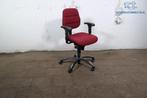 Drisag | Bureaustoel | Tweedehands | Bordeaux gestoffeerd |, Verzenden, Gebruikt