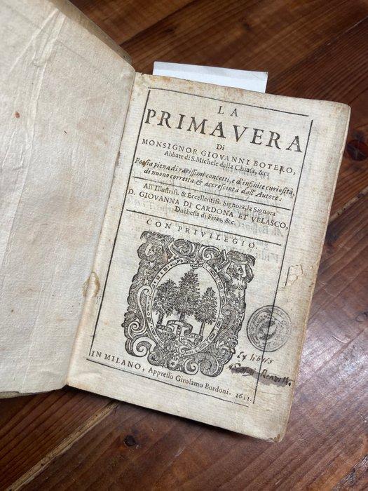 Giovanni Botero - La primavera di Monsignor Giovanni Botero,, Antiek en Kunst, Antiek | Boeken en Bijbels