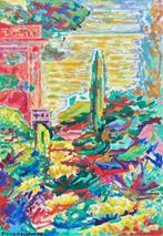 Pierre Lacroux (1909-1993) - Paysage jaune