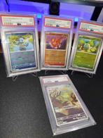 Pokémon - 4 Graded card - Bulbasaur, Charmander, Omanyte,, Hobby en Vrije tijd, Verzamelkaartspellen | Pokémon, Nieuw