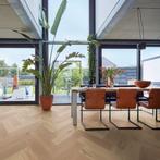 Visgraat - Hongaarsepunt Lamel Parket vloer v.a €55,95p/m2, Parket, Crème, 75 m² of meer, Nieuw