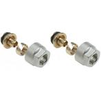 Thermrad knelset 3/4 euro voor buis 20x3,4 mm - 2 stuks, Doe-het-zelf en Verbouw, Verzenden, Nieuw