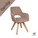 Actie! Eetkamerstoel Paris | Draaibaar | Hout/metalen poot, Huis en Inrichting, Stoelen, Overige kleuren, Nieuw, Ophalen of Verzenden