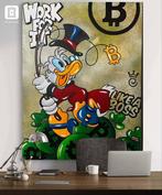 Xavier Van Walsem (1980) - Scrooge Mcduck work for it, Antiek en Kunst, Kunst | Schilderijen | Modern