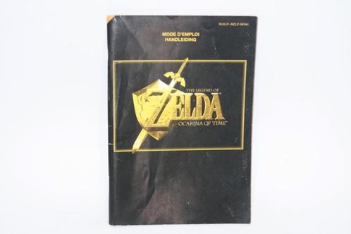 Zelda Ocarina Of Time (Manual) (Nintendo 64 Handleidingen), Spelcomputers en Games, Games | Nintendo 64, Gebruikt, Ophalen of Verzenden