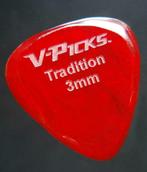 V-Picks Tradition plectrum 3.00 mm, Muziek en Instrumenten, Instrumenten | Toebehoren, Nieuw, Elektrische gitaar, Ophalen of Verzenden