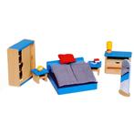 Nieuw Goki Poppenhuis Meubeltjes Slaapkamer, Ophalen of Verzenden, Nieuw