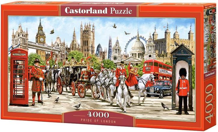 Pride of London Puzzel (4000 stukjes) | Castorland - Puzzels, Hobby en Vrije tijd, Denksport en Puzzels, Nieuw, Verzenden
