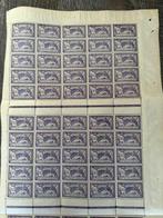 Frankrijk - Y&T 144 Merson 60c violet paneel van 75 in, Gestempeld