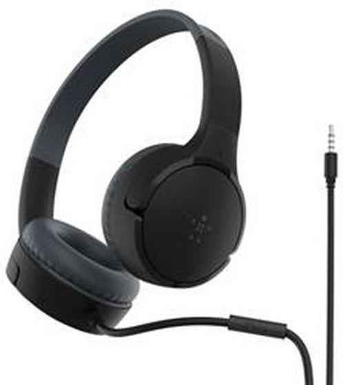 Headphones with Microphone Belkin AUD004BTBK Black, Audio, Tv en Foto, Koptelefoons, Verzenden