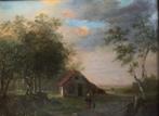 Scuola Olandese (XVIII) - Paesaggio rurale