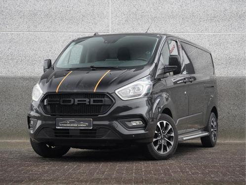 Ford Transit Custom 320 2.0 TDCI L2H1 Sport, Auto's, Bestelauto's, Lease, Zwart, Automaat, Overige kleuren, Ford, Financial lease