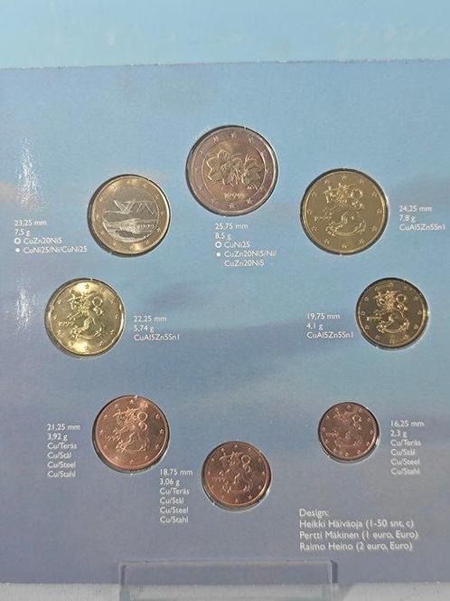 Finland. Trippleset 1999/2001 (Zonder Minimumprijs), Postzegels en Munten, Munten | Europa | Euromunten