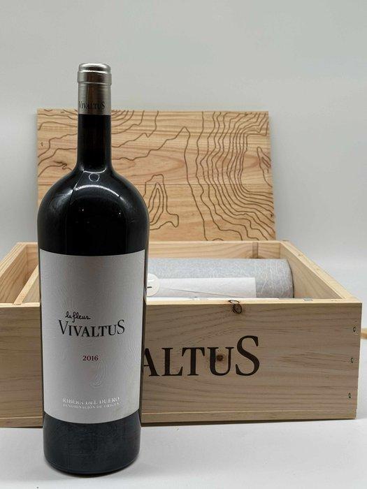 2016 Bodega Vivaltus La Fleur - Ribera del Duero - 3, Verzamelen, Wijnen