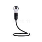 Tecnolumen Lightworm Tafellamp, zwart (Tafellampen), Huis en Inrichting, Lampen | Tafellampen, Verzenden, Nieuw
