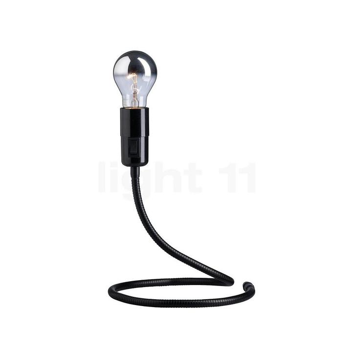 Tecnolumen Lightworm Tafellamp, zwart (Tafellampen), Huis en Inrichting, Lampen | Tafellampen, Nieuw, Verzenden