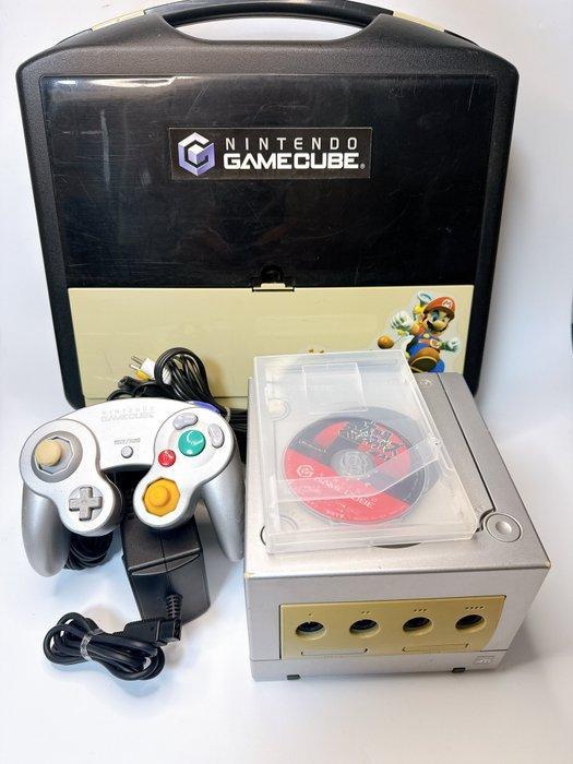 Nintendo - Gamecube - Nintendo GameCube Silver Set with, Spelcomputers en Games, Spelcomputers | Overige Accessoires