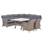 Garden Impressions Nova lounge dining set 6-delig incl, Verzenden, Nieuw