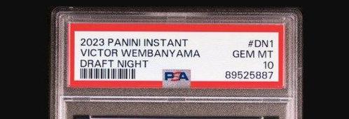 2023 Panini Instant Draft Night Victor Wembanyama #DN-1, Verzamelen, Stickers