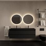 Badkamermeubelset Gliss Design Milan Met Lako Mat Zwarte, Ophalen of Verzenden, Nieuw, Bad