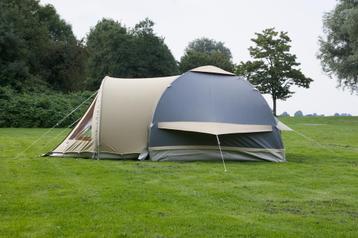Occasion Oppompbare Karsten Tent type 220 (2023) Donkerbeige beschikbaar voor biedingen