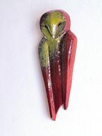 Federico Alibrio - sculptuur, Barn Owl - 30 cm - Majolica -