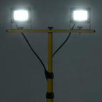 Spotlight met statief LED 2x10 W koudwit (Verlichting), Nieuw, Verzenden
