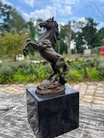 A.Barge - sculptuur, Steigerend Paard - 22 cm - Brons,