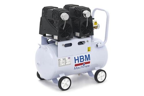 HBM Low Noise Compressor - 2 PK 50 Liter Model 2, Doe-het-zelf en Verbouw, Compressors, Verzenden