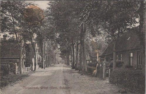 GROET - Dorpstraat Groet, Verzamelen, Ansichtkaarten | Nederland, Verzenden
