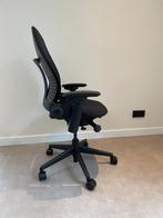 Refurbished Steelcase Leap V2 bureaustoel, als nieuw!, Verzenden, Zwart, Zo goed als nieuw, Bureaustoel