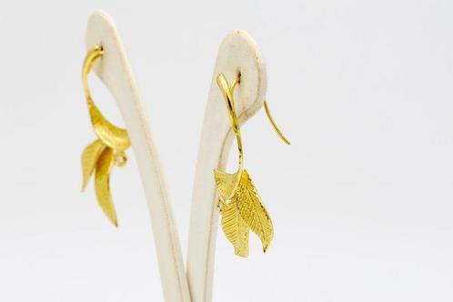 Oorbellen - 18 karaat Geel goud Diamant (Natuurlijk), Sieraden, Tassen en Uiterlijk, Oorbellen